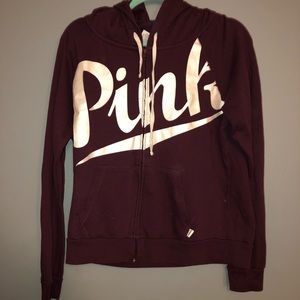 PINK Victoria secret zip up